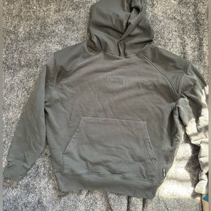 ASRV Tech Terry Long Sleeve Pullover Hoodie Hunter Green Size small